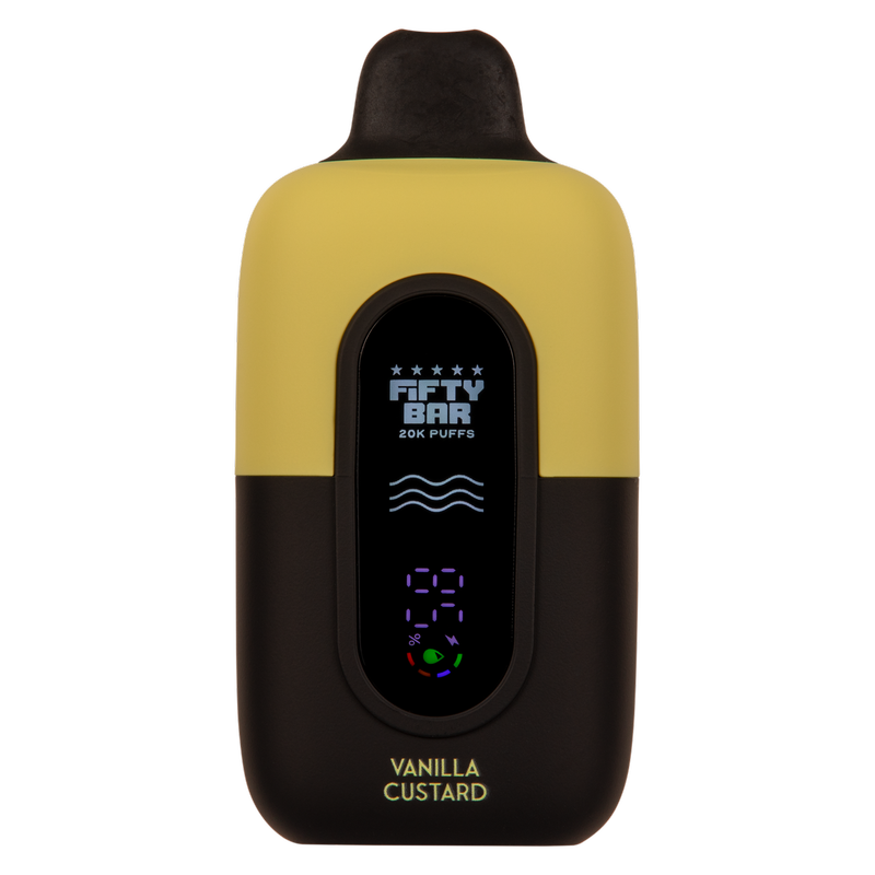 Vanilla Custard Fifty Bar 20K Disposable Vape
