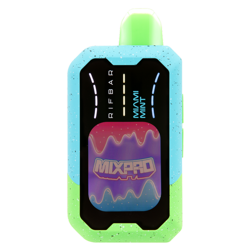 RifBar MixPro Miami Mint Disposable Vape 40,000 Puffs