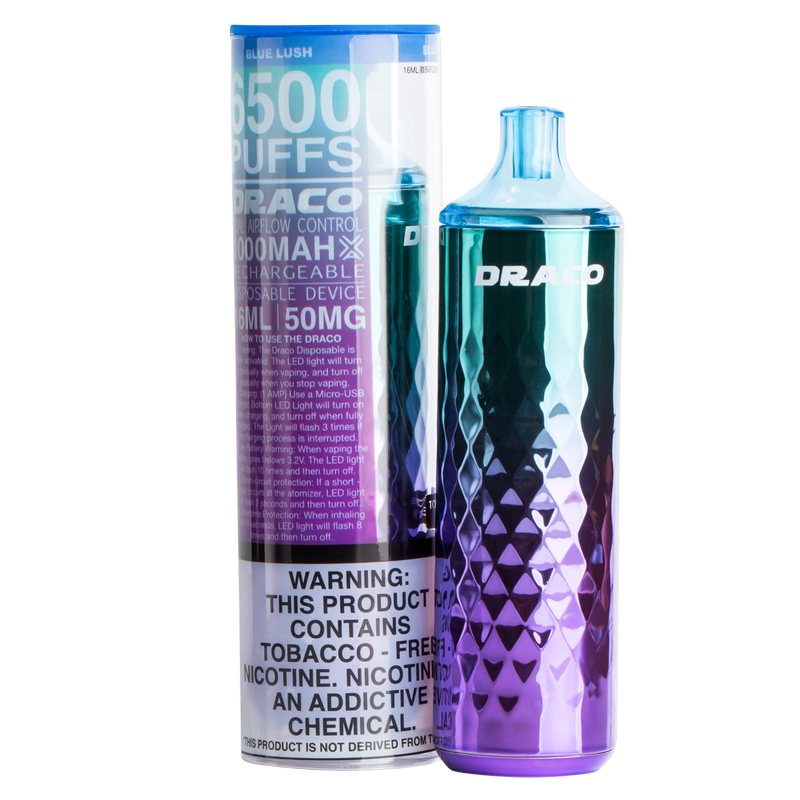 VaporLax Draco Blue Lush Vape 16ml 1ct Mi-Pod VaporLax Draco Blue Lush Vape 16ml 1ct Mi-Pod