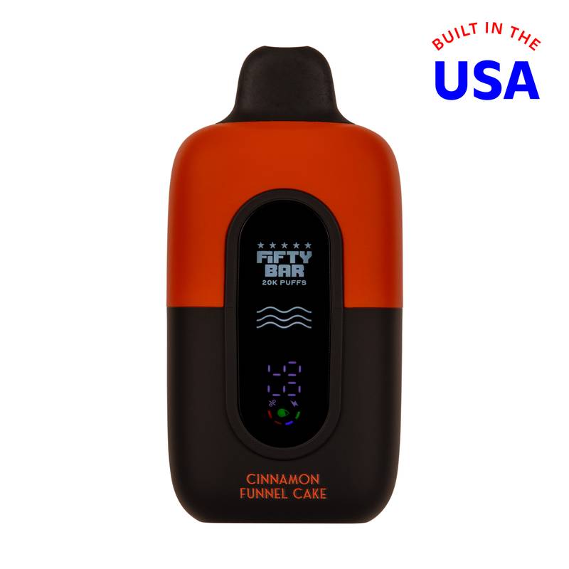 Cinnamon Funnel Cake Fifty Bar 20K Disposable Vape