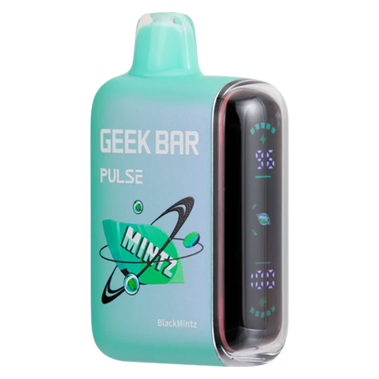 Geek Bar Pulse Black Mintz Disposable Vape 15,000 Puffs