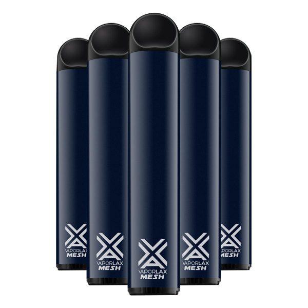 5 Pack VaporLax Disposable Vape Blueberry Ice 50mg 6.5ml