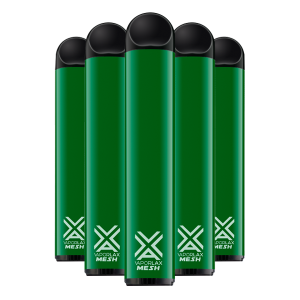 5 Pack VaporLax Disposable Vape Cool Mint 50mg 6.5ml Mi-Pod 5 Pack VaporLax Disposable Vape Cool Mint 50mg 6.5ml Mi-Pod