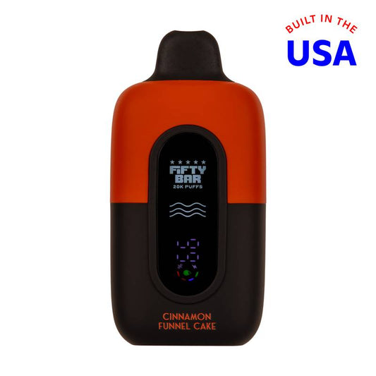 Cinnamon Funnel Cake Fifty Bar 20K Disposable Vape